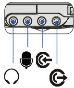 MSI GT663R - Audio Port Connectors - 1