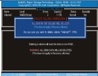 MSI GT663R - Deleting RAID Volume - 3