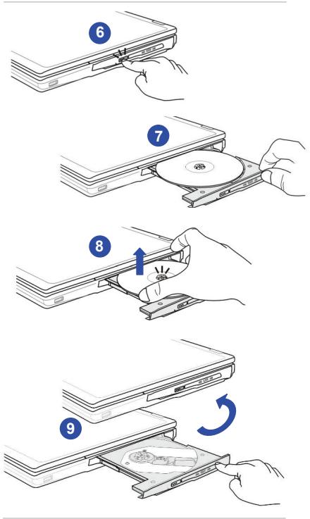 MSI GT663R - Removing the Disk - 1