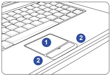 MSI GT663R - Right / Left Buttons - 1