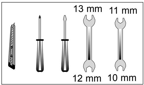 METRONIC TERMINAL NUMERIQUE DUALSTREAMBOX - B - Éléments et outils nécessaires : - 1