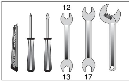 METRONIC MOTEUR 100 SAT HORIZON-HORIZON - Éléments et outils nécessaires : - 1