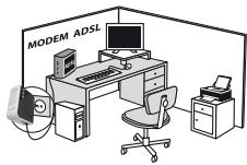 METRONIC 495206 - Recevoir la TV ADSL dans toute la maison. - 1