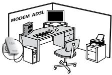METRONIC 495207 - Recevoir la TV ADSL dans toute la maison. - 1