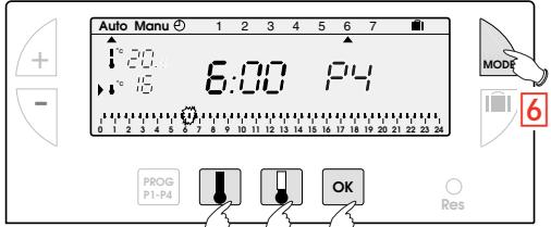 FLASH THERMO DIGI 2 HF - Zusammenstellung eines Programms P4 : - 5