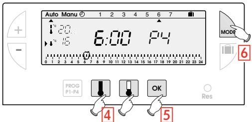 FLASH THERMO DIGI 2 HF - Création d'un programme P4 - 5