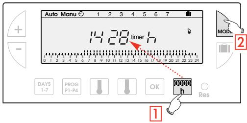 FLASH THERMO DIGI 2 HF - Signal d'entretien de votre installation [0000] h - 1