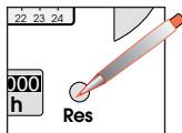 FLASH THERMO DIGI 2 HF - Mise en place ou remplacement des piles - 2