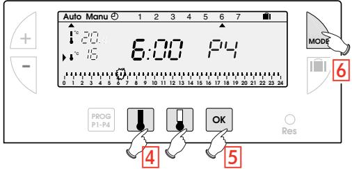 FLASH THERMO DIGI 2 HF - Creación de un programa P4 - 5
