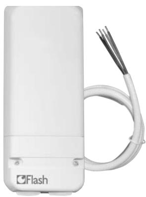FLASH THERMO DIGI 2 HF - Cycle hebdomadaire et récepteur mural IP43. - 1