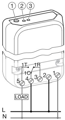 FLASH THERMO DIGI 2 HF - Ricevitore a muro IP43 - 1
