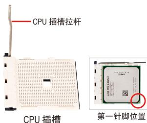 GIGABYTE GA-8IG1000-L - B.AMDCPU的安装(若主板已内建CPU，请略过此步骤) - 1