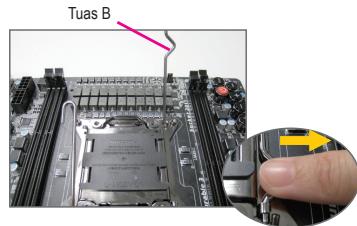 GIGABYTE GA-8IG1000-L - Memasang CPU Intel (lewati langkah ini jika motherboard memiliki CPU bawaan) - 3