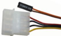GIGABYTE 3D MERCURY - Etape 6 - Installation des Ports d'E/S Multimédia Frontaux. - 2