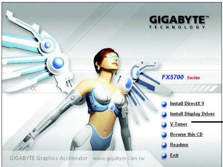 GIGABYTE GV-N57128D - Utilities on driver CD - 1