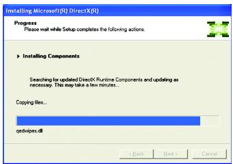 GIGABYTE GV-N57128D - DirectX installation - 7