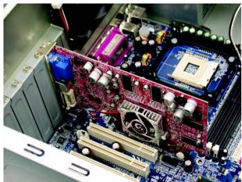 GIGABYTE GV-N57128D - To install your graphics accelerator card: - 2