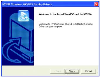 GIGABYTE GV-N57128D - Driver installation (Autorun Window) - 3
