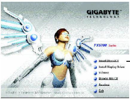 GIGABYTE GV-N57128DE - DirectX installation - 2