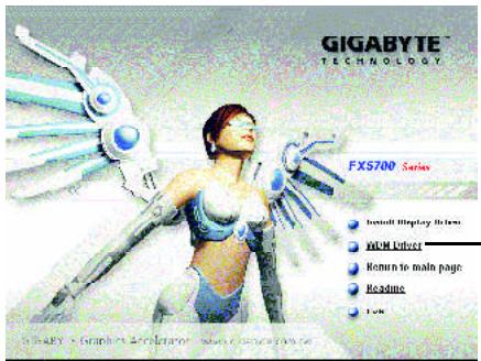 GIGABYTE GV-N57128DE - Driver installation (WDM Driver)(For GV-N57256V only) - 2