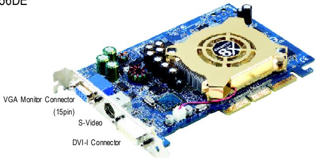 GIGABYTE GV-N57128DE - Board layout - 2