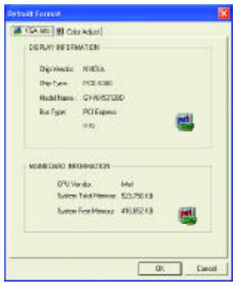 GIGABYTE GV-NX53128D - VGA Information - 1