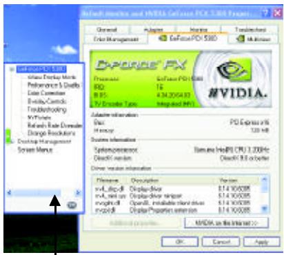 GIGABYTE GV-NX53128D - GeForce PCX 5300 properties - 1