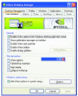 GIGABYTE GV-NX53128D - nViewUserInterfaceproperties - 1