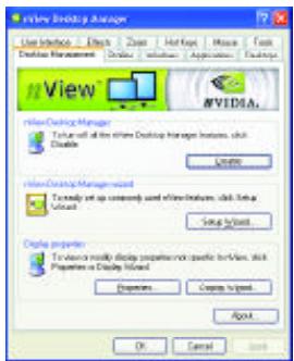 GIGABYTE GV-NX53128D - nView Desktop Management properties - 1