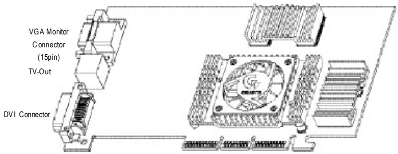 GIGABYTE GV-R9000 PRO II - BOARD LAYOUT - 1