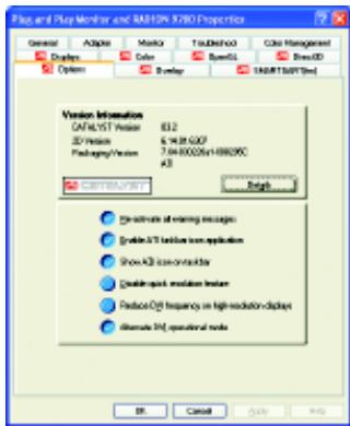 GIGABYTE GV-R9264D - Options Properties - 1