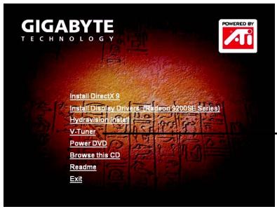 GIGABYTE GV-R92S128T - V-Tuner Installation - 1