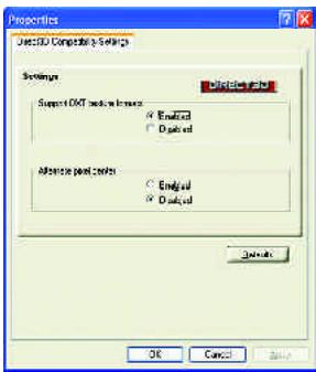 GIGABYTE GV-R96S128D - Compatibility Settings button - 1