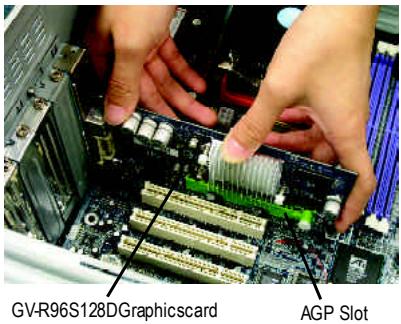 GIGABYTE GV-R96S128D - To install your graphics accelerator card: - 4