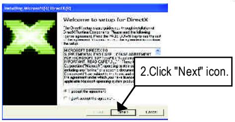 GIGABYTE GV-R96S128D - DirectX Installation - 2