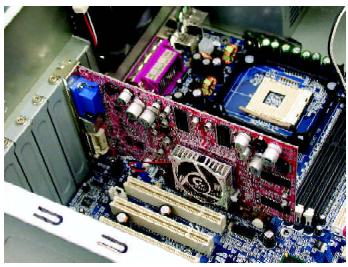 GIGABYTE GV-R9700 - To install your graphics accelerator card: - 2
