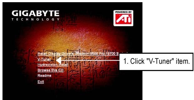 GIGABYTE GV-R9700 - Utilities on driver CD - 1