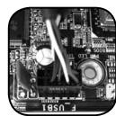 GIGABYTE ISOLO 210 - 2 × USB 2.0, 1 × IEEE 1394 and 1 × Audio Set (HD &amp; AC'97) - 2