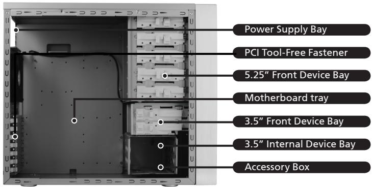 GIGABYTE ISOLO 230 - 1-1 Casing's Internal Structure - 1