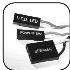 GIGABYTE ISOLO 230 - Basic casing power switch control cable kit. - 1