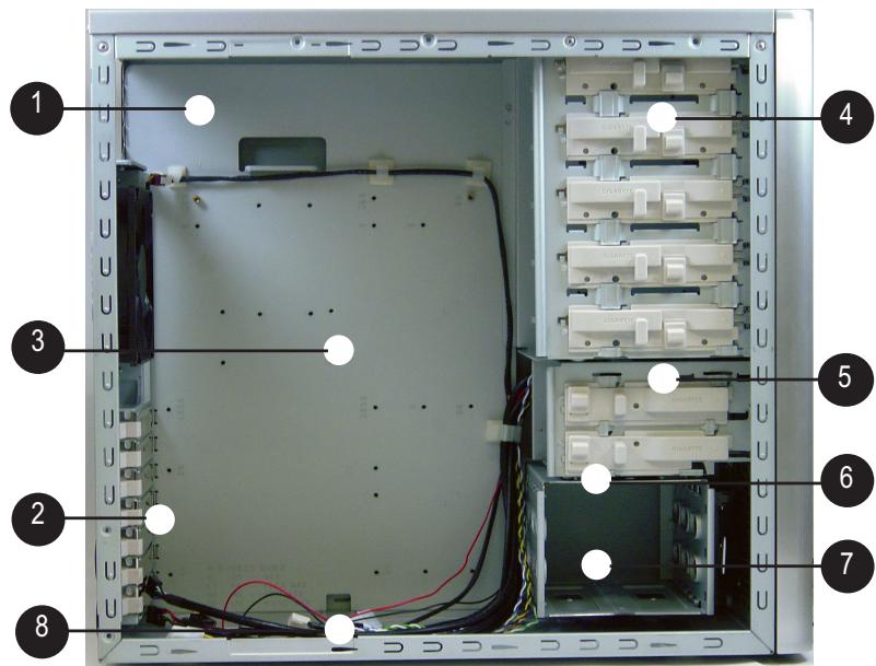 GIGABYTE POSEIDON - 1-1 Chassis's Internal Structure - 1