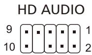 GIGABYTE POSEIDON 310 - 2 × USB 2.0, 1 × IEEE 1394 and 1 × Audio Set (HD &amp; AC'97) - 8