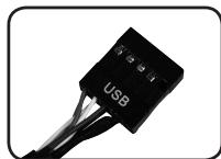 GIGABYTE SUMO 4112 - ■ Front Cable Kit (Refer to the figures below for the cable connectors) - 2