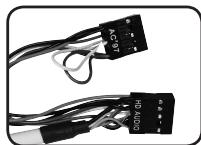 GIGABYTE SUMO 4112 - ■ Front Cable Kit (Refer to the figures below for the cable connectors) - 3