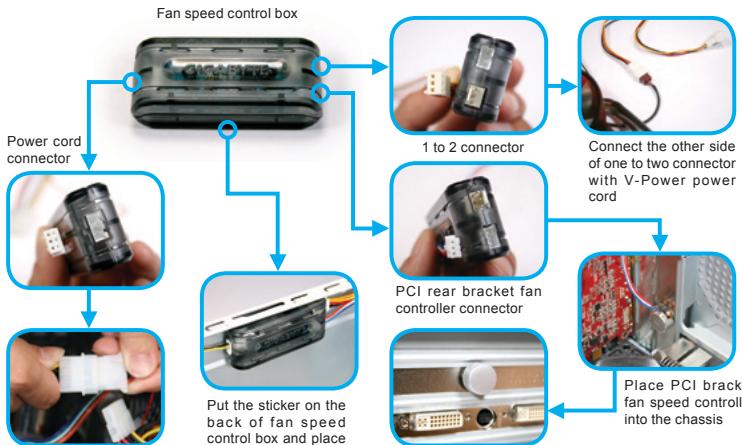 GIGABYTE V-POWER - Speed control box accessories installation Guide - 1