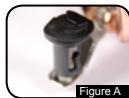 GIGABYTE VOLAR - Before installation, please make sure the pin is on the right direction (as Figure A). - 2