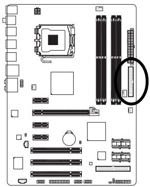 GIGABYTE GA-P35-S3 - 7) FDD (Floppy Disk Drive Connector) - 1