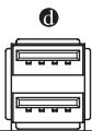 GIGABYTE GA-P35-S3 - 1-7 Back Panel Connectors - 2