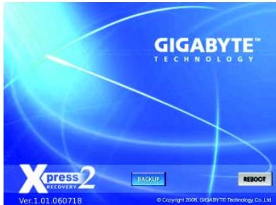 GIGABYTE GA-P35-S3 - Using the Backup Function in Xpress Recovery2 - 1