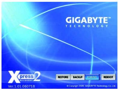 GIGABYTE GA-P35-S3 - Removing the Backup - 1